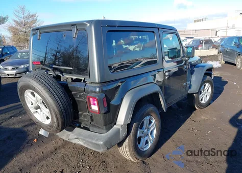 2020 Jeep Wrangler Sport S 4X4 z USA, uszkodzony, nr VIN 1C4GJXAG6LW208997